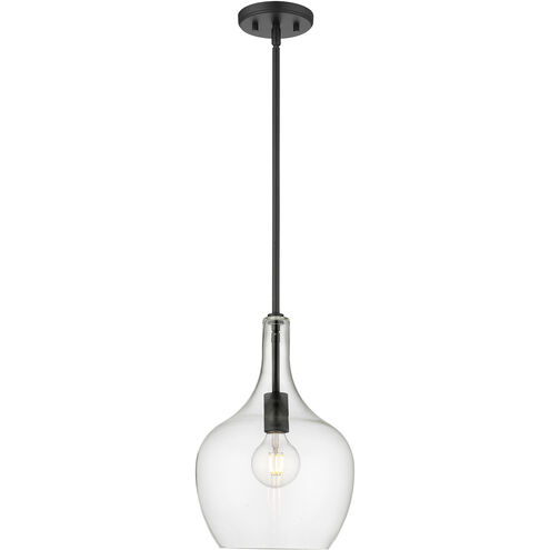 Lamara 1 Light 10 inch Matte Black Indoor Pendant Ceiling Light